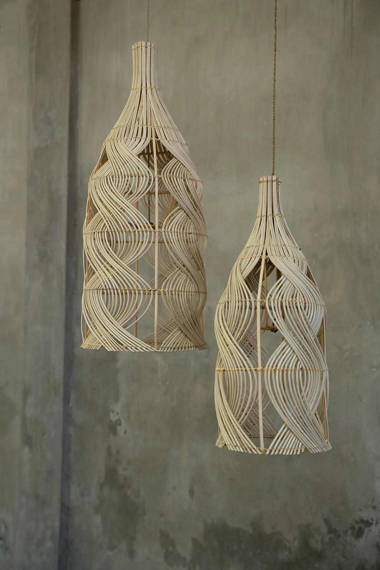 Pendellamp Fleemmura Rotan - Afbeelding 4