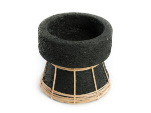Kandelaar Giemmone Rotan Naturel H12 cm