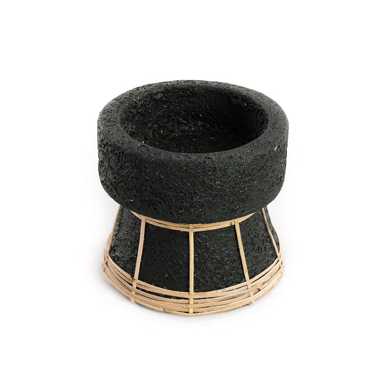 Kandelaar Giemmone Rotan Naturel H12 cm