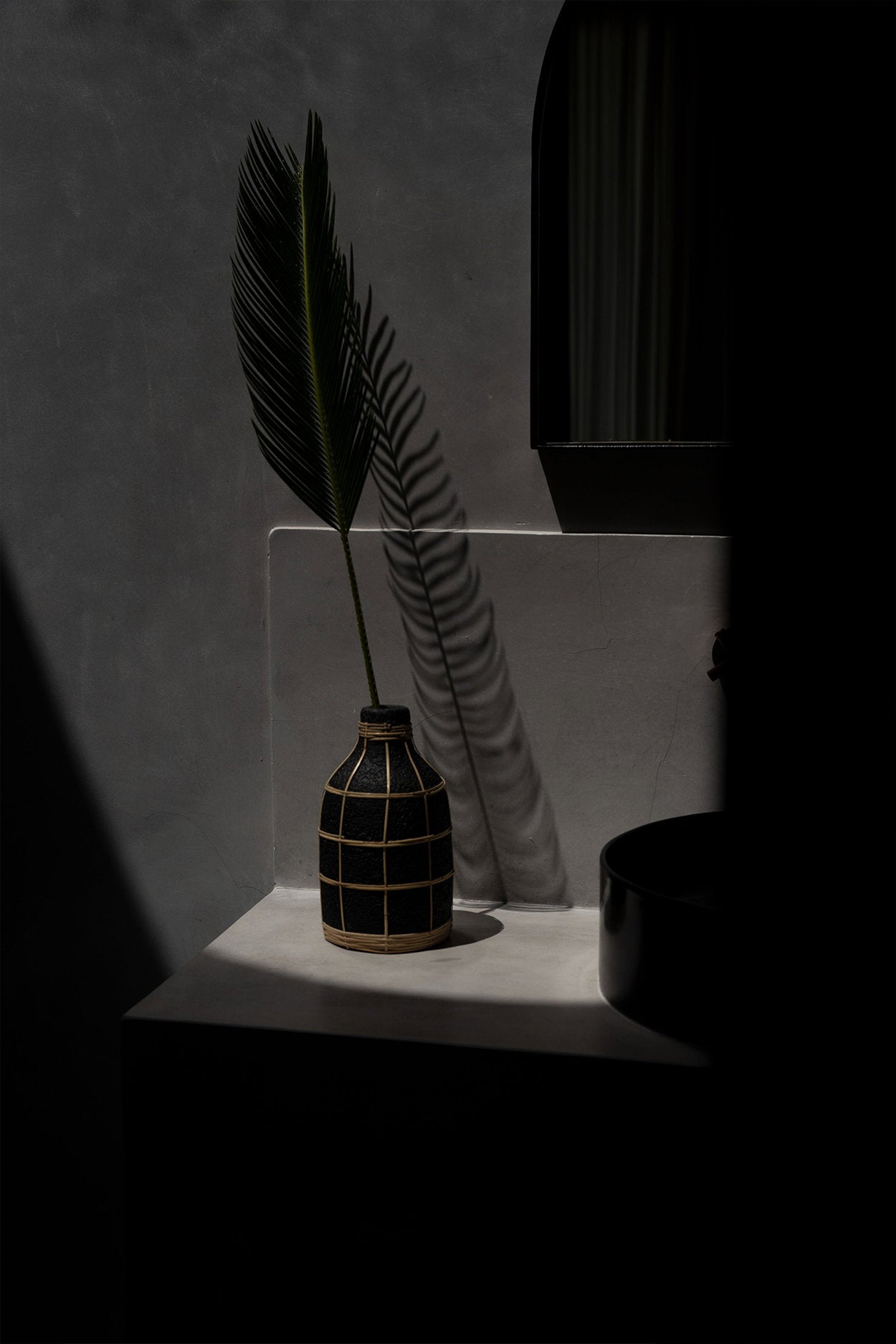 Vaas Praassoro Rotan Zwart - Afbeelding 4