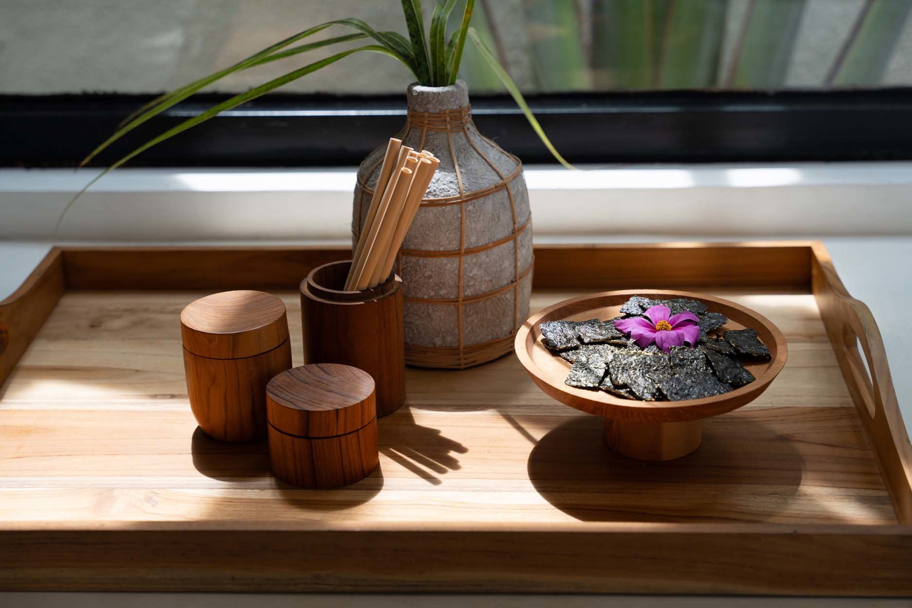 Vaas Trauskino Rotan Naturel - Afbeelding 2
