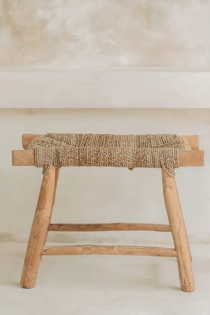 Zeegraskruk Heirmello Teak Naturel - Afbeelding 7