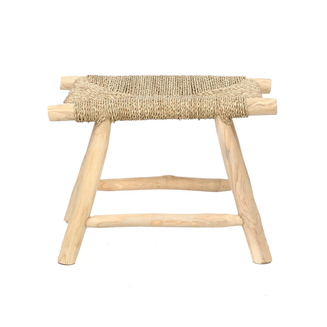 Zeegraskruk Heirmello Teak Naturel - Afbeelding 8