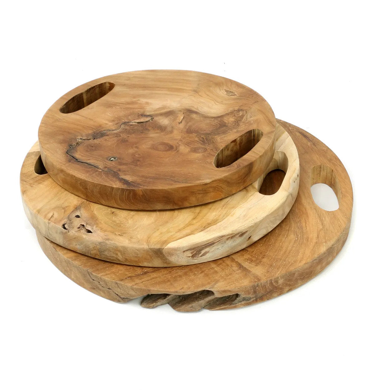 Dienblad Cumaro Teak Naturel - Afbeelding 8