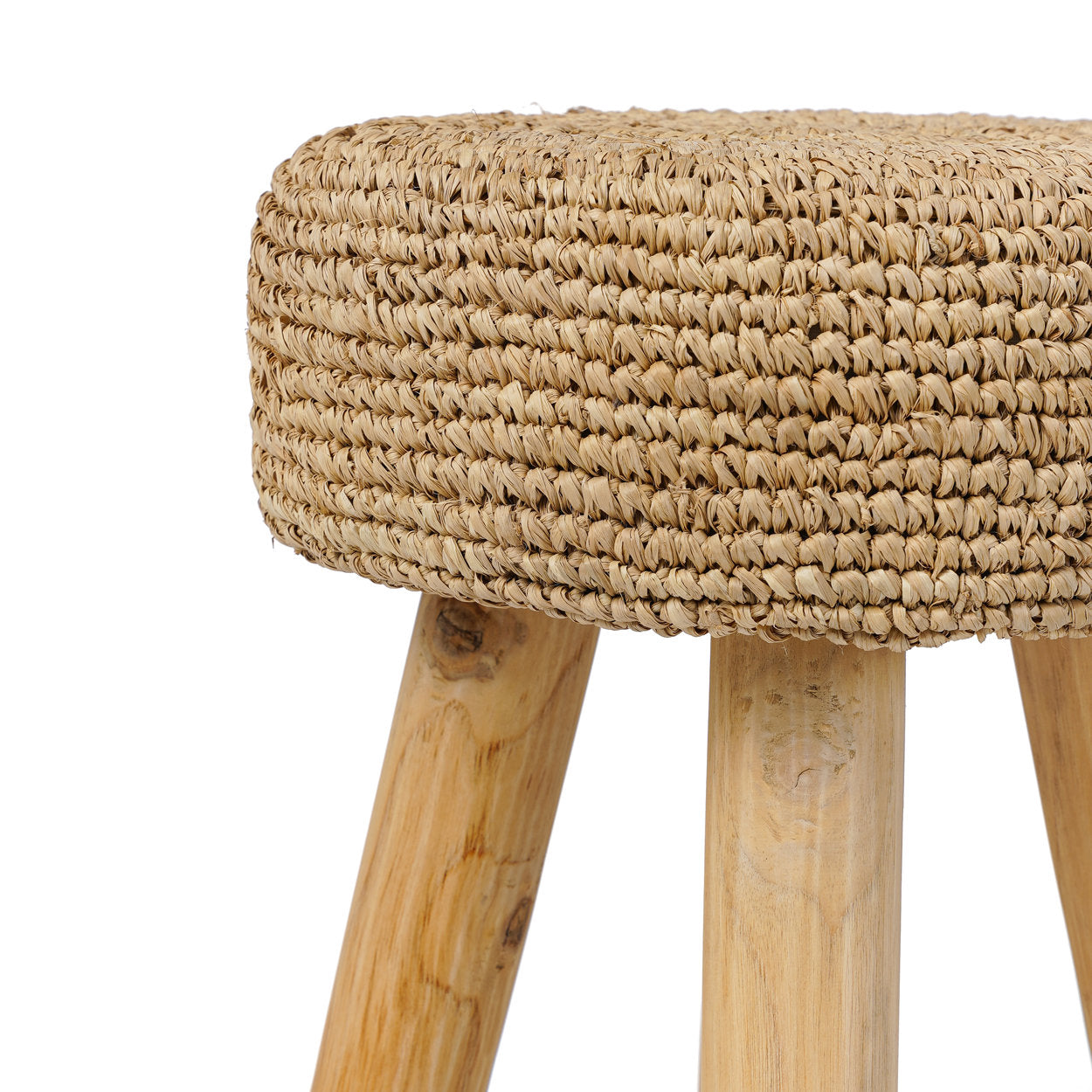 Kruk Skootil Teak Naturel - Afbeelding 7