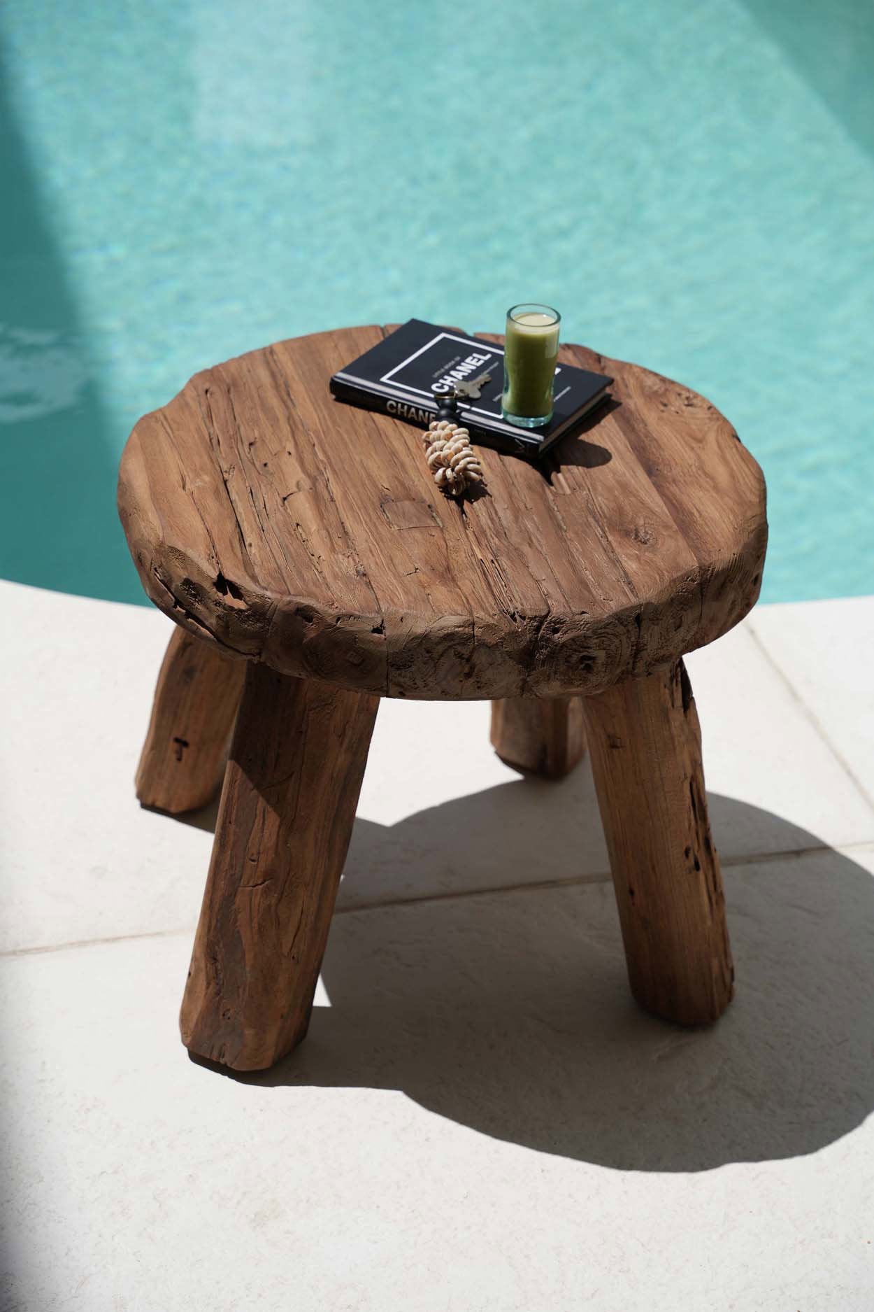 Bijzettafel Kleida Teak - Afbeelding 2