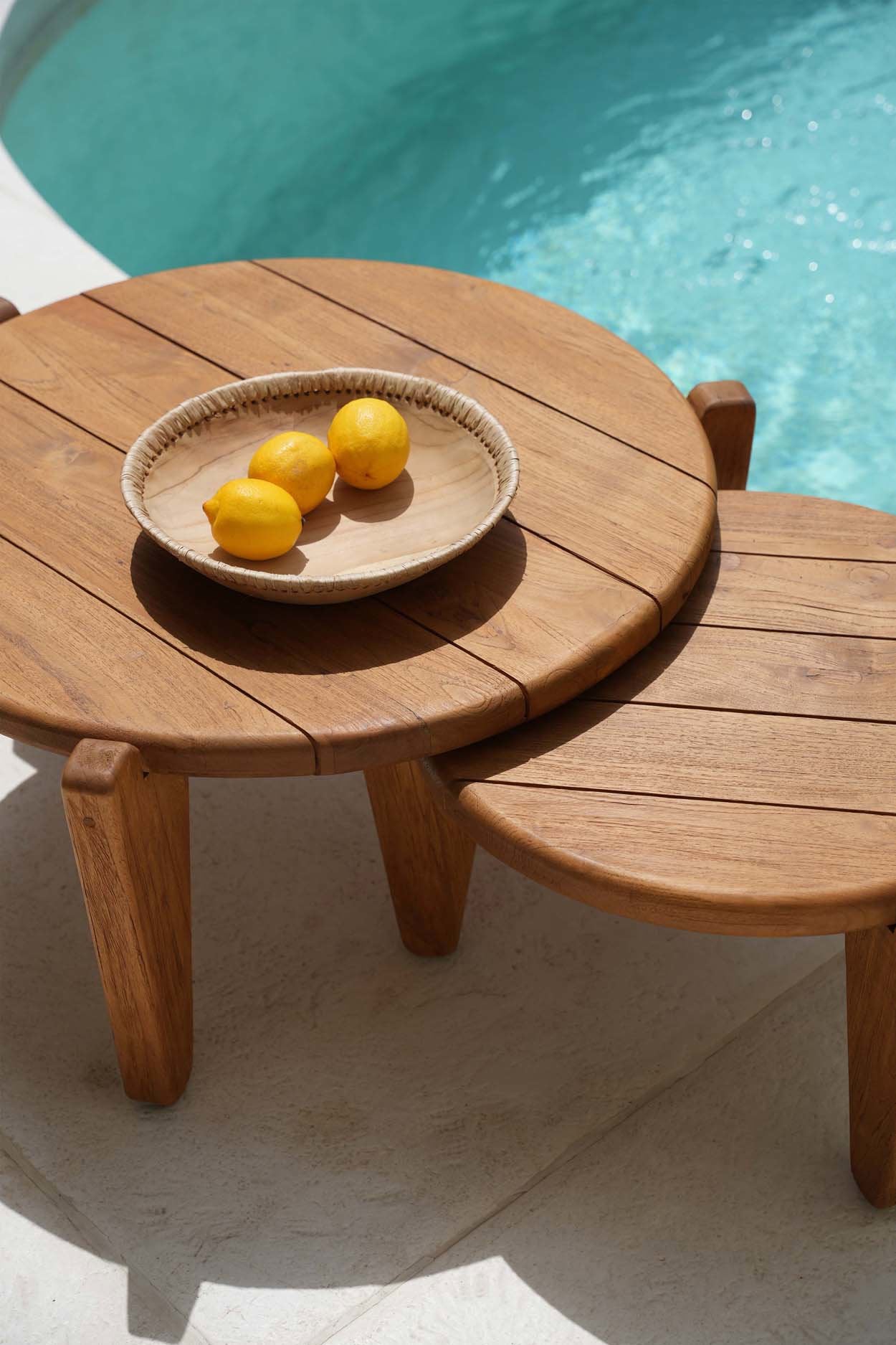 Salontafel Lumes Teak - Afbeelding 7