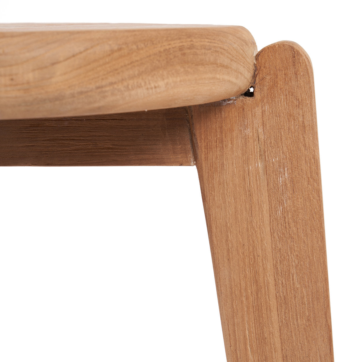 Bijzettafel Kleendira Teak 40 cm - Afbeelding 4