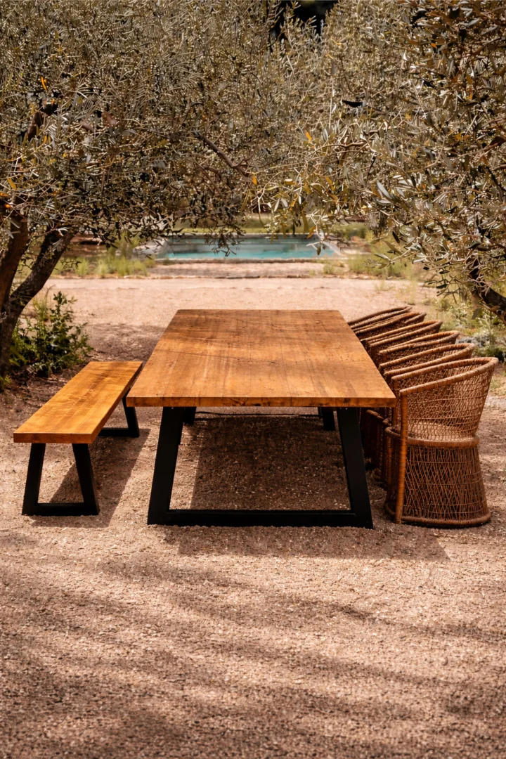 Bank Boltella Teak Naturel - Afbeelding 2