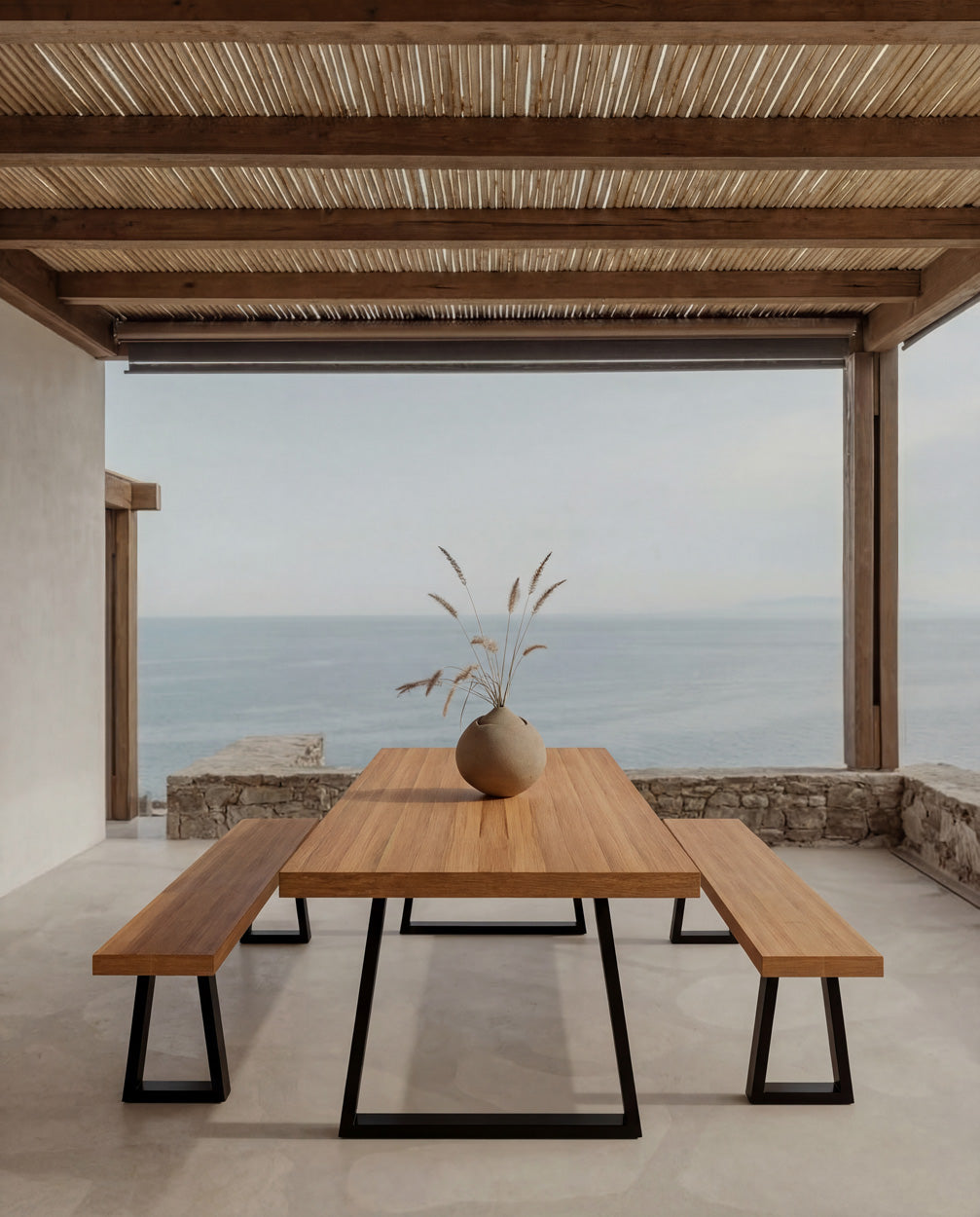 Bank Rootin Teak Zwart - Afbeelding 2
