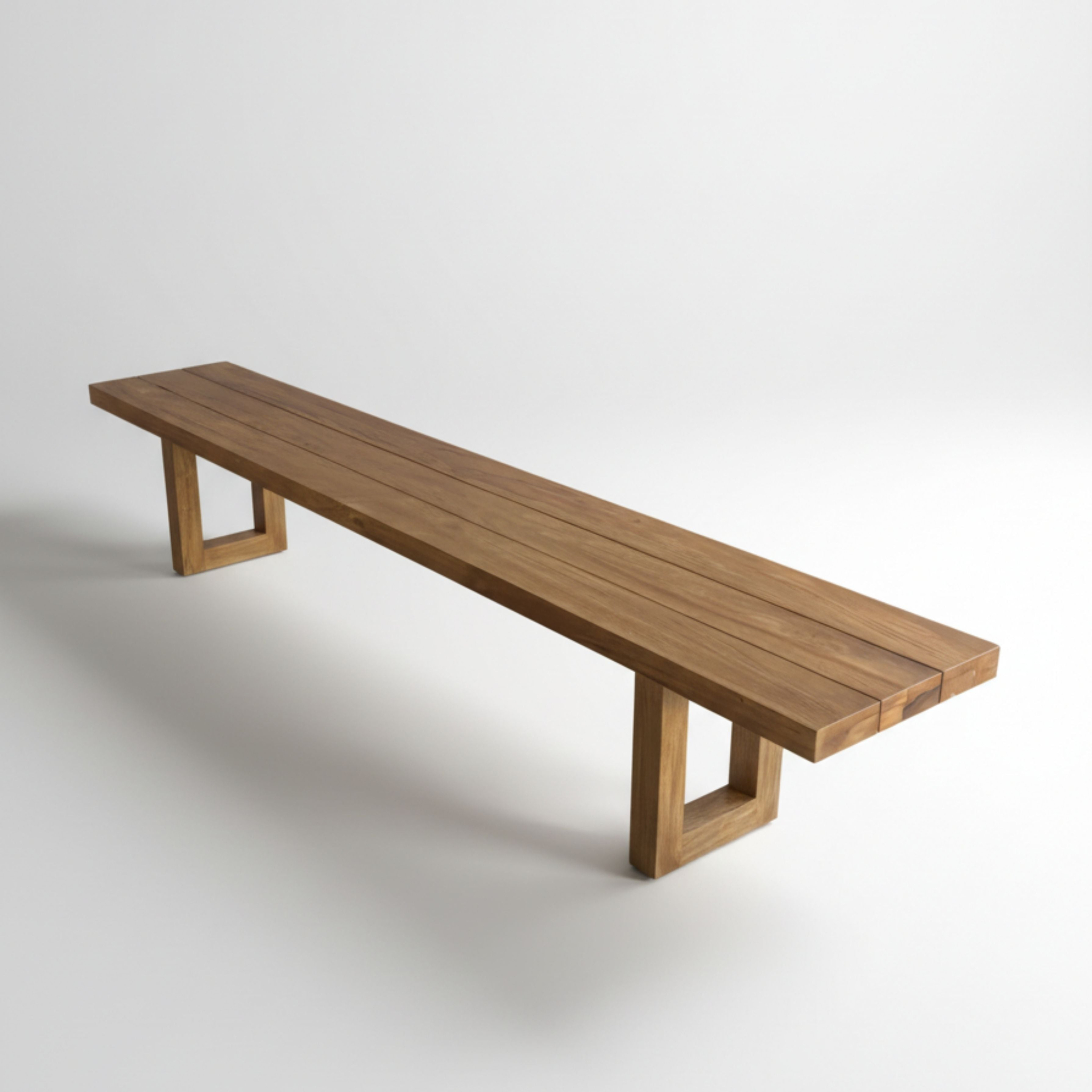 Bank Jostino Teak Naturel - Afbeelding 4