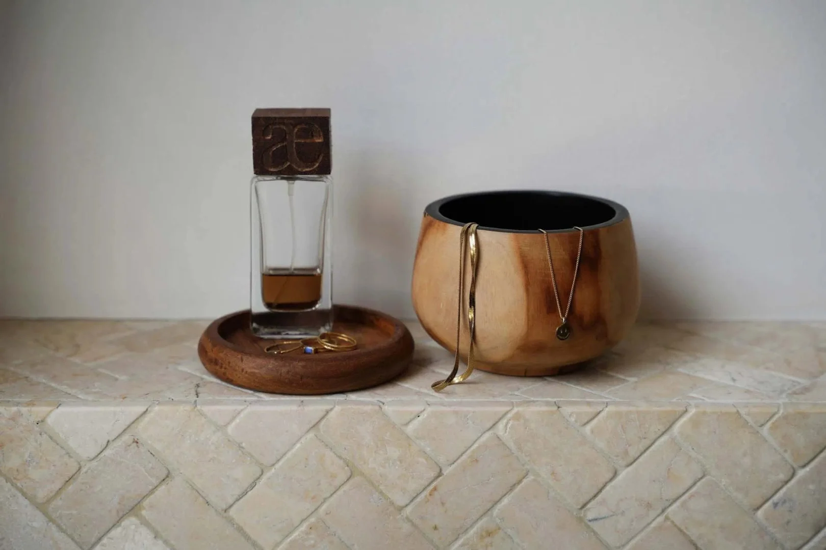 Kom Contine Teak Naturel - Afbeelding 2