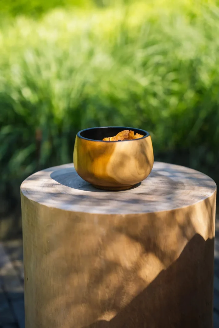 Kom Contine Teak Naturel - Afbeelding 3