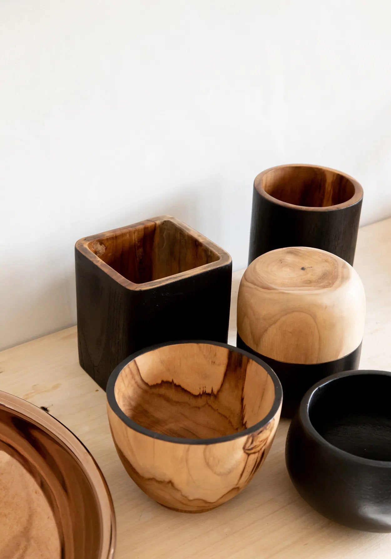 Kom Paantura Teak Naturel - Afbeelding 4