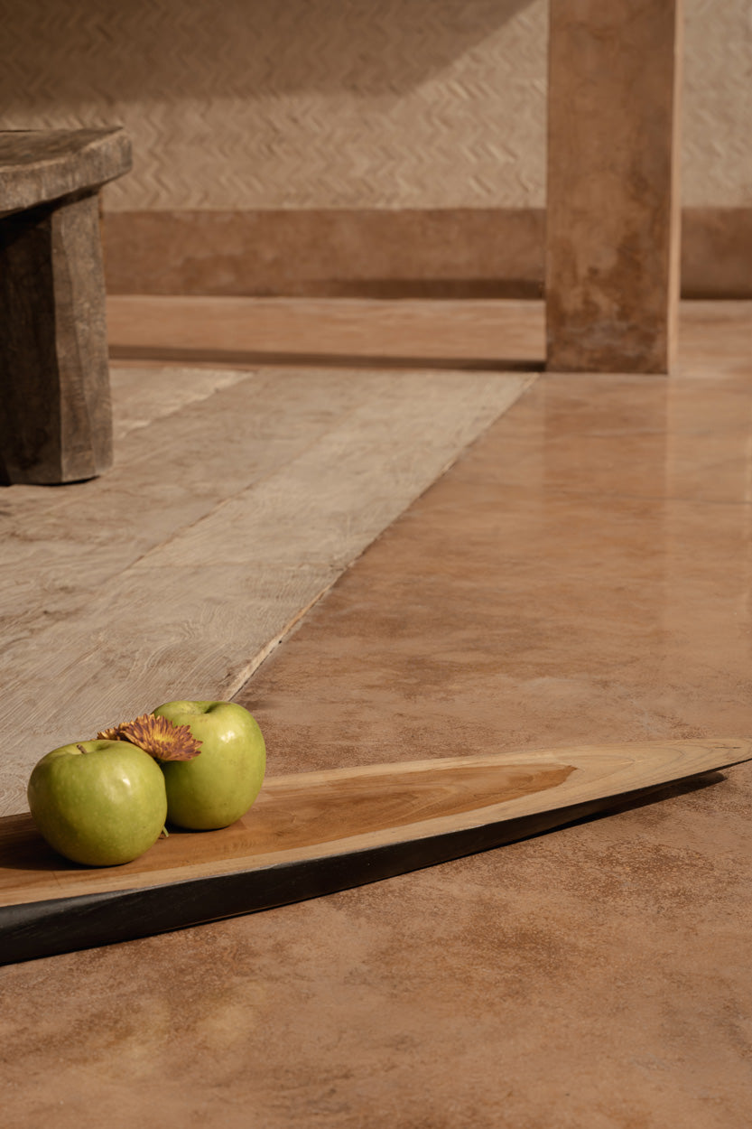 Tapasbord Noodund Teak Naturel - Afbeelding 3