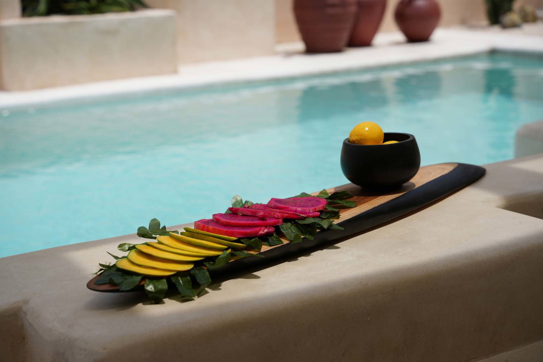Tapasbord Gresu Teak Naturel - Afbeelding 2