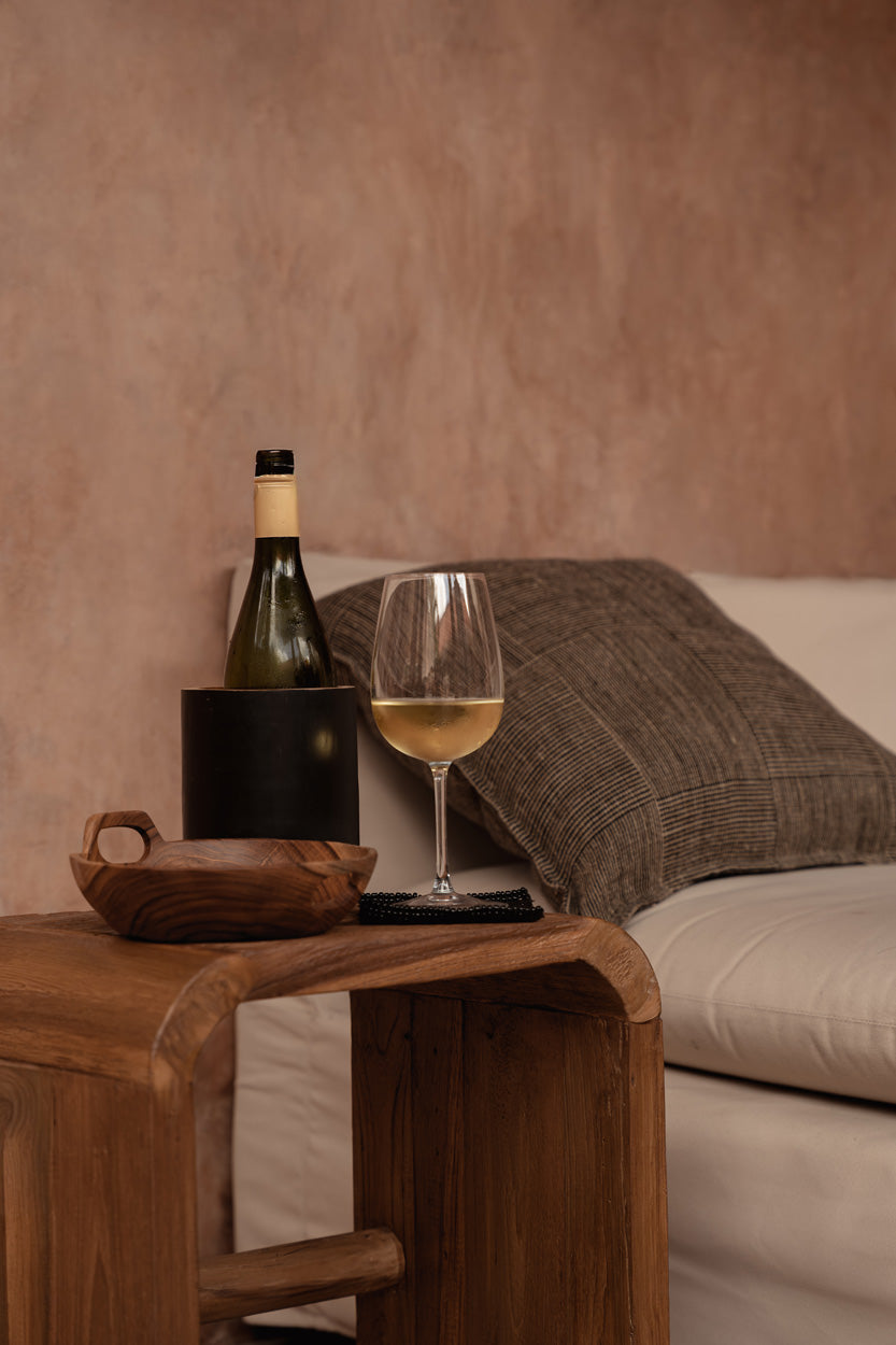 Servies Rekone Teak Naturel - Afbeelding 2