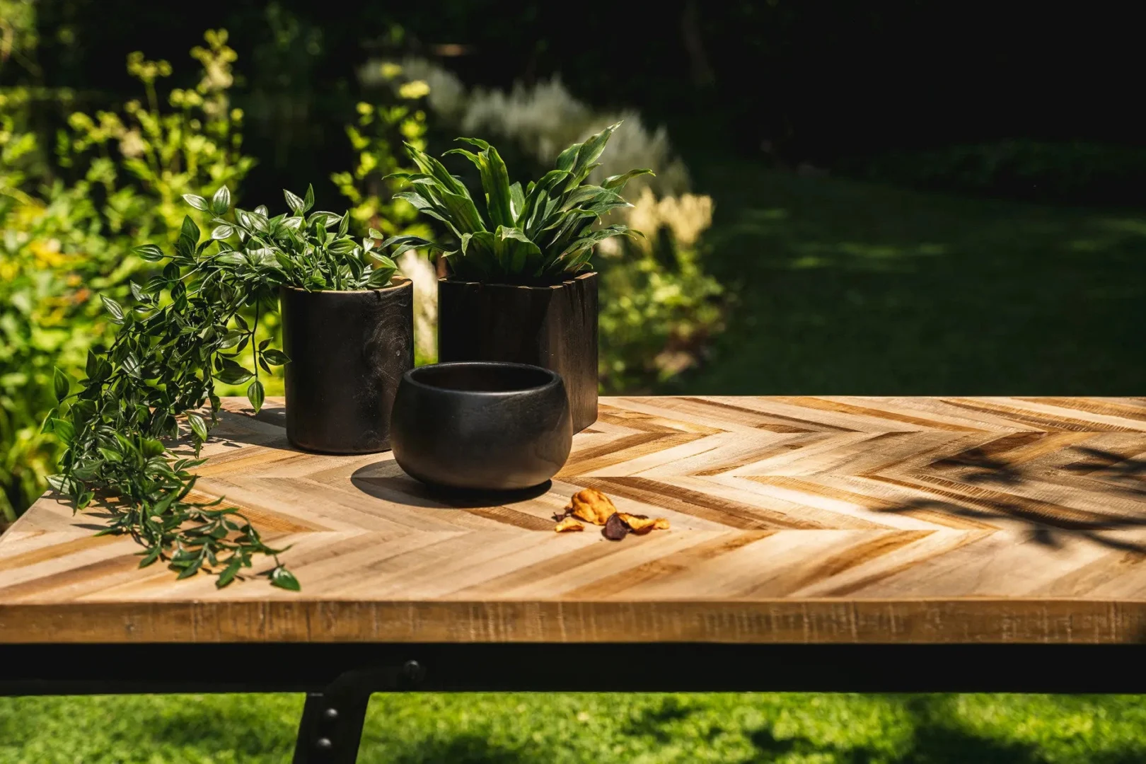 Vaas Breerna Teak Naturel - Afbeelding 3