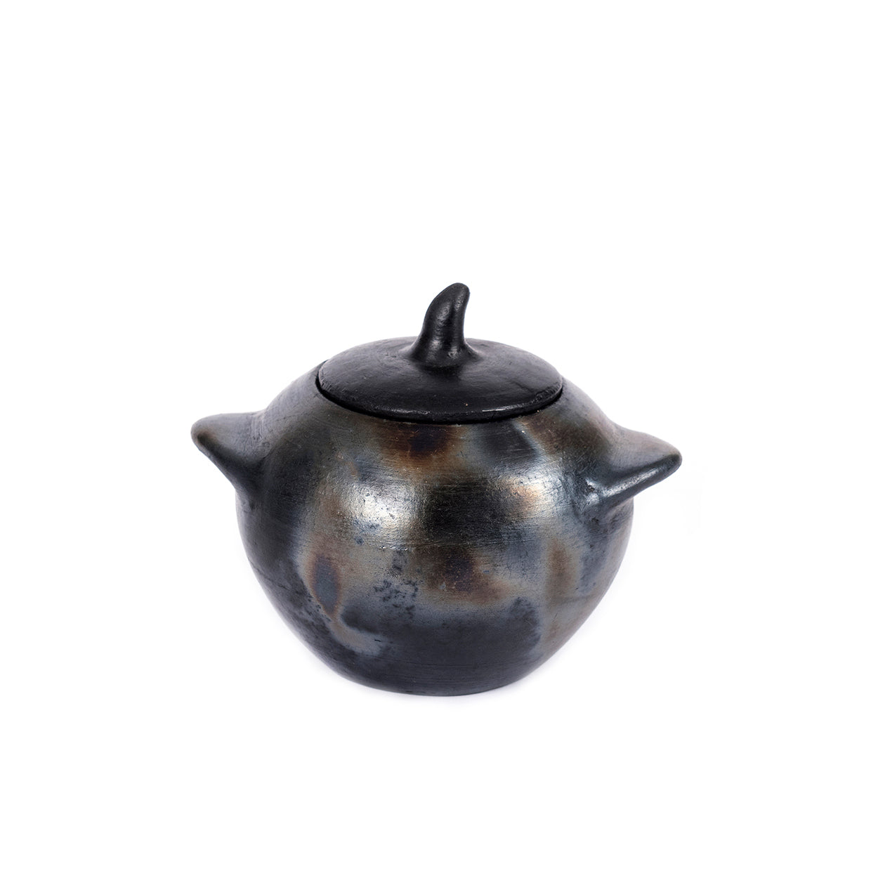 Pot Flimol Zwart H9 cm