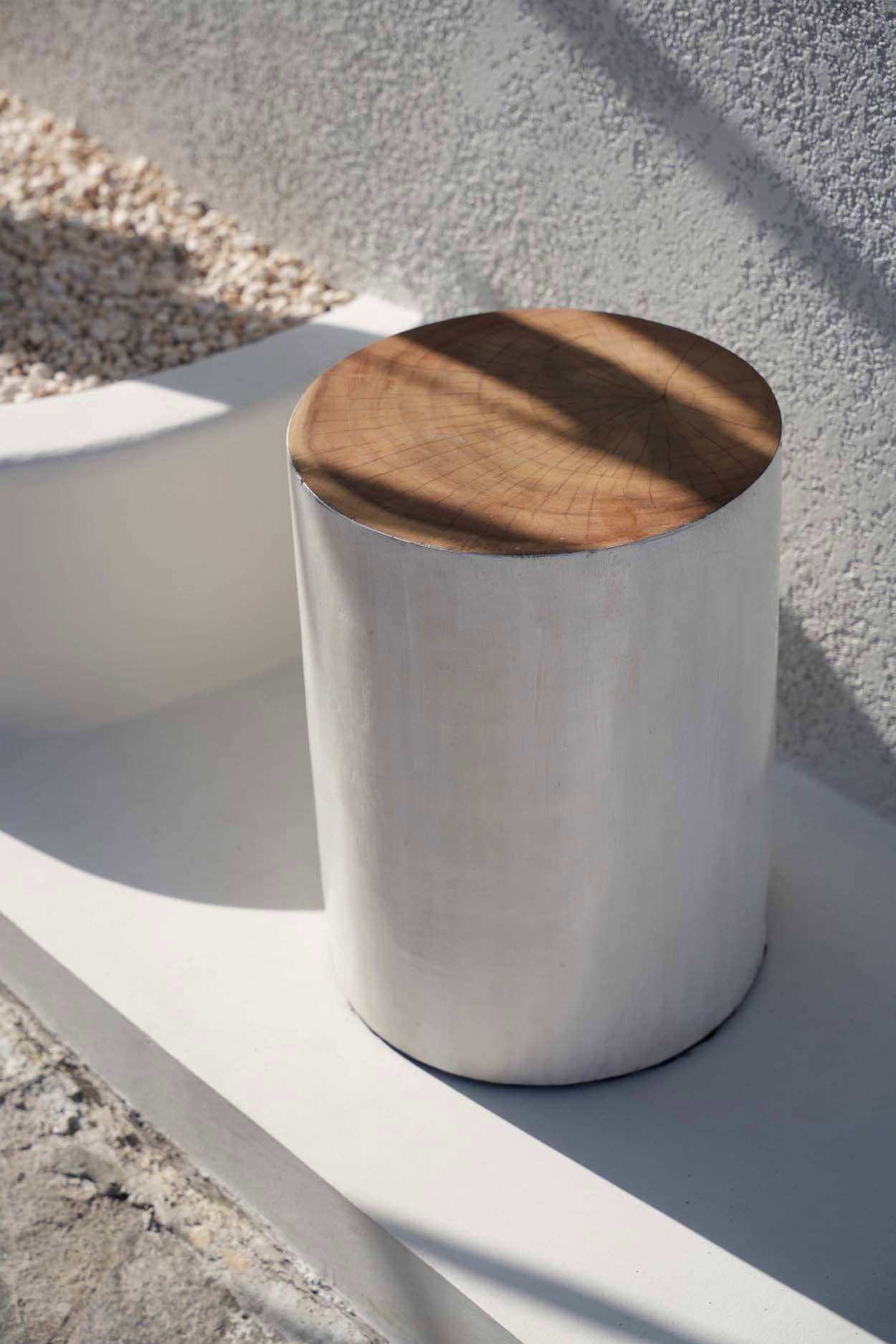 Kruk Faummoro Teak Naturel - Afbeelding 3