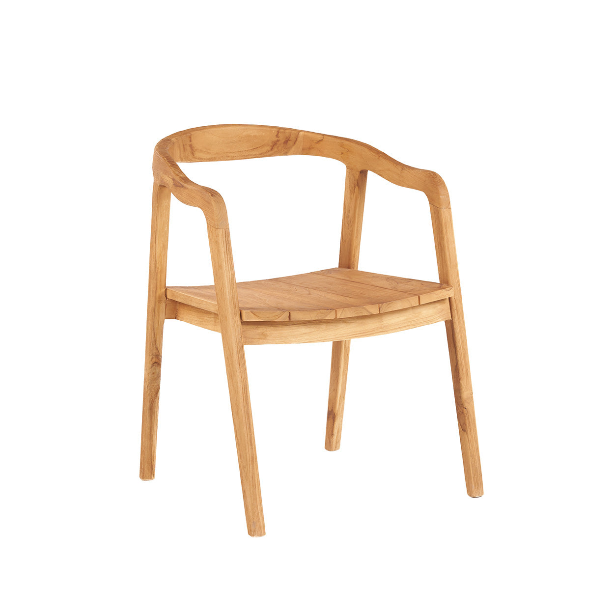 Eetkamerstoel Nemmora Teak Naturel