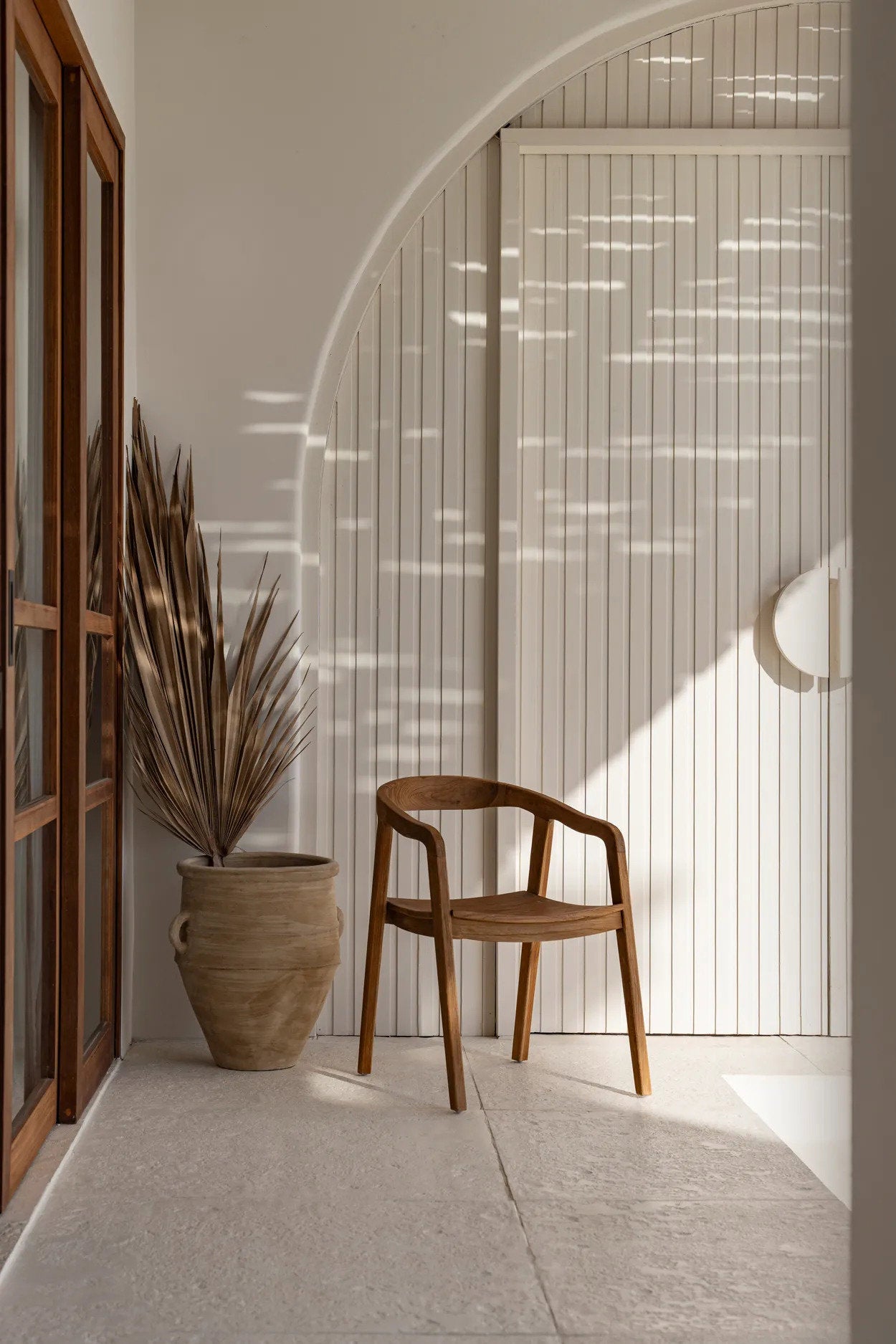 Eetkamerstoel Nemmora Teak Naturel - Afbeelding 2