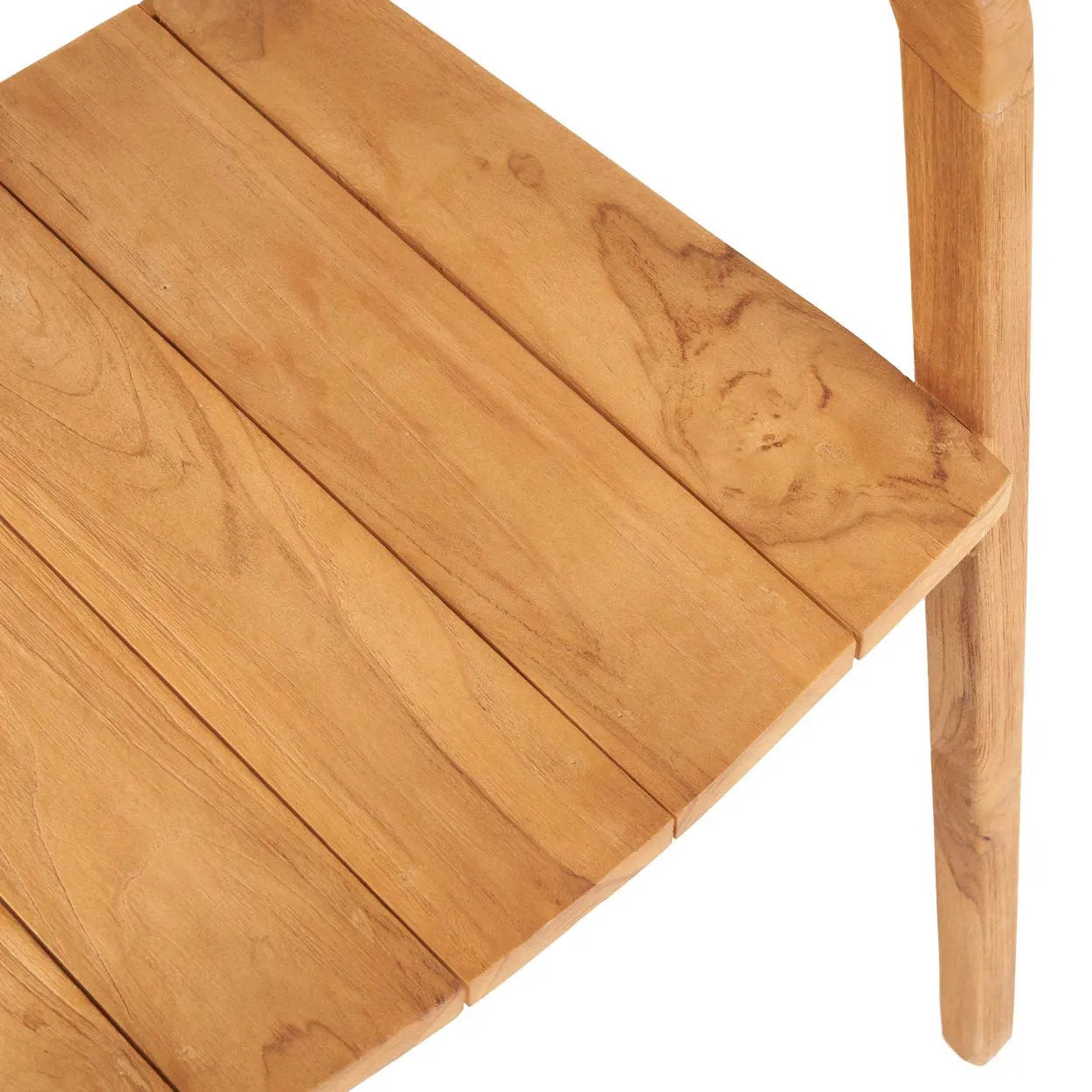 Eetkamerstoel Nemmora Teak Naturel - Afbeelding 12