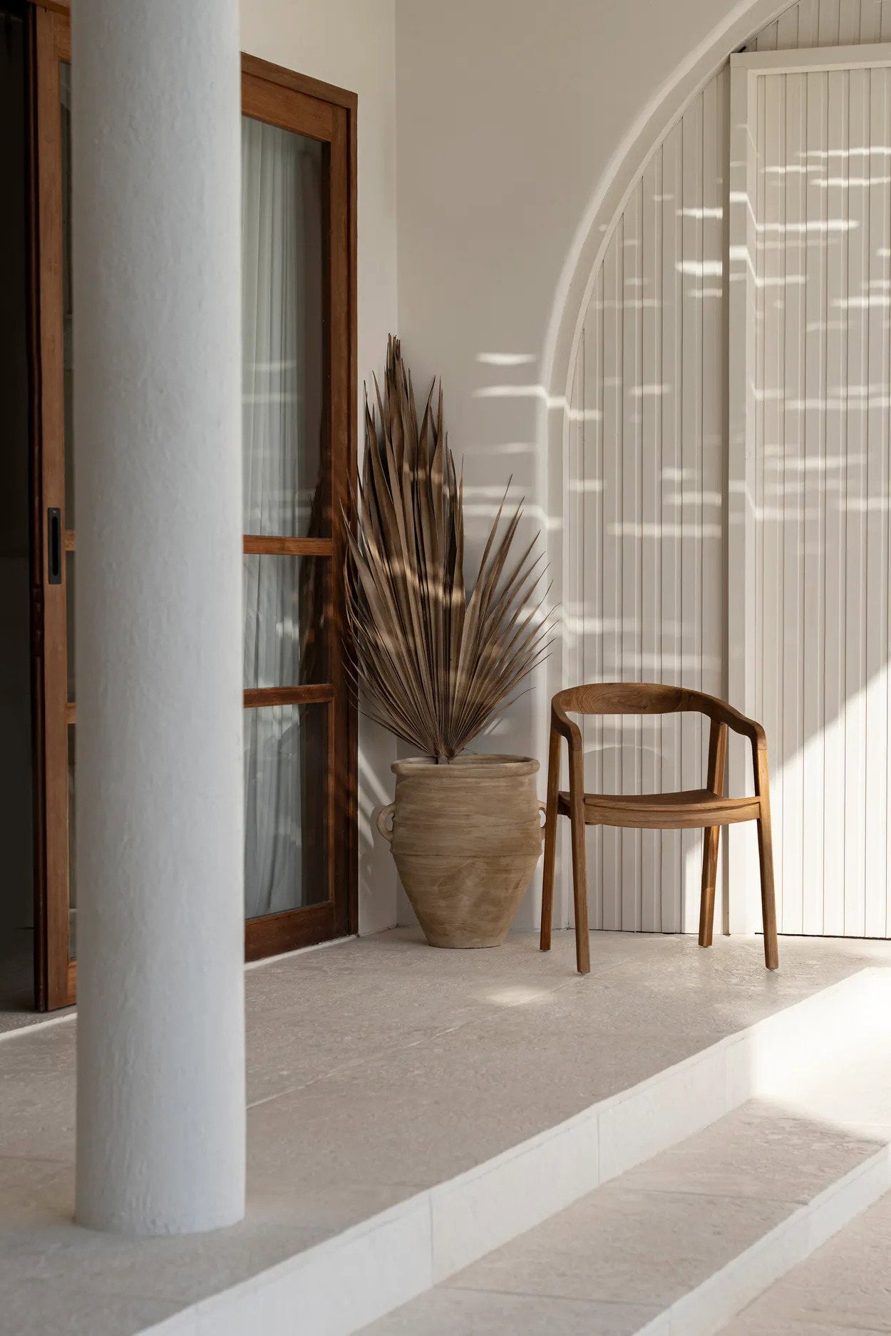 Eetkamerstoel Nemmora Teak Naturel - Afbeelding 6