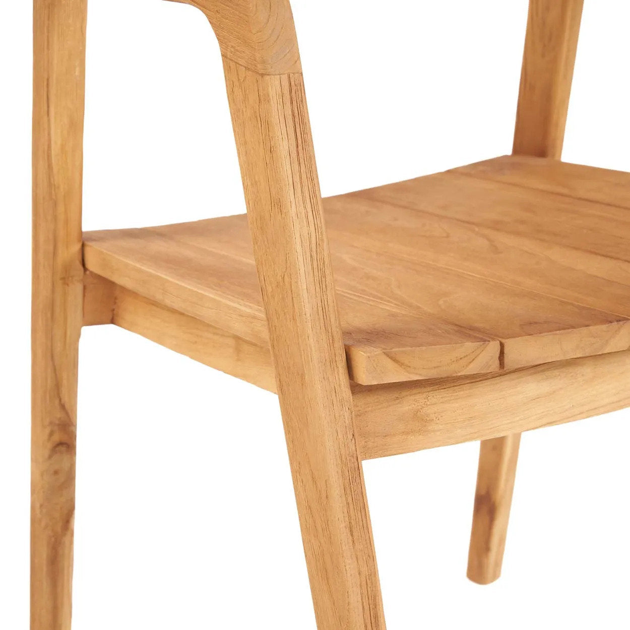 Eetkamerstoel Nemmora Teak Naturel - Afbeelding 8