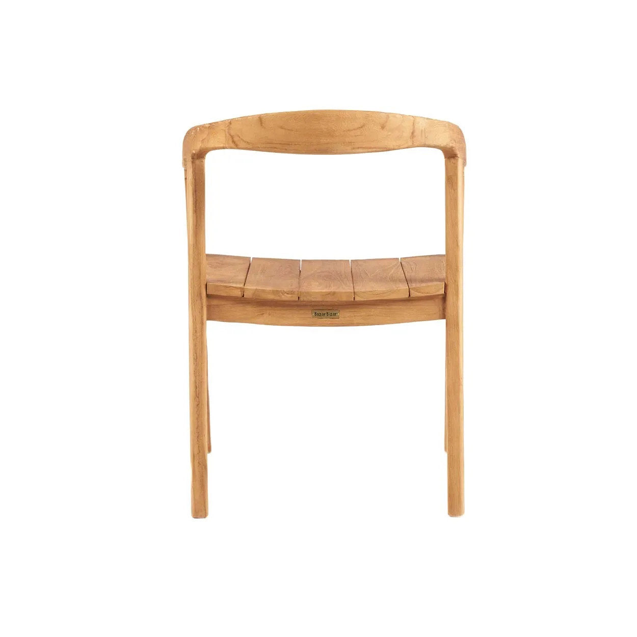 Eetkamerstoel Nemmora Teak Naturel - Afbeelding 9