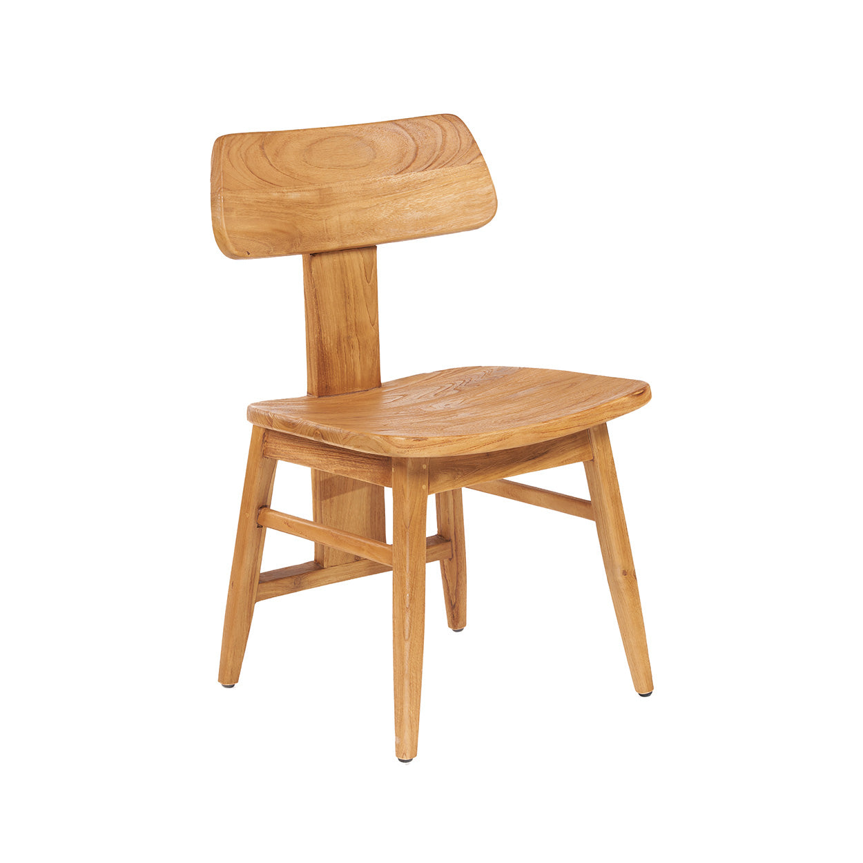 Eetkamerstoel Javes Teak Naturel