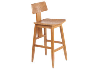 Barkruk Bauldes Teak Naturel