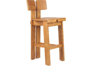 Barkruk Hillonte Teak Naturel