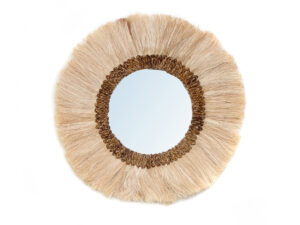 Spiegel Curmella Naturel Ø26 cm