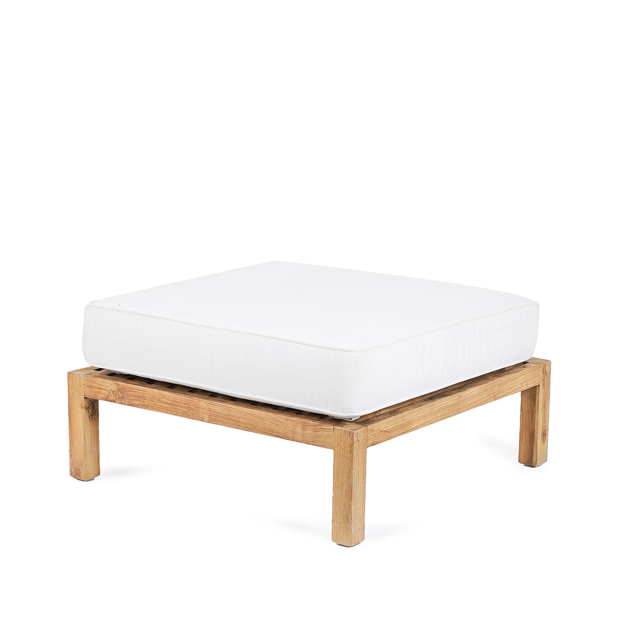 Poef Zarnond Teak Naturel
