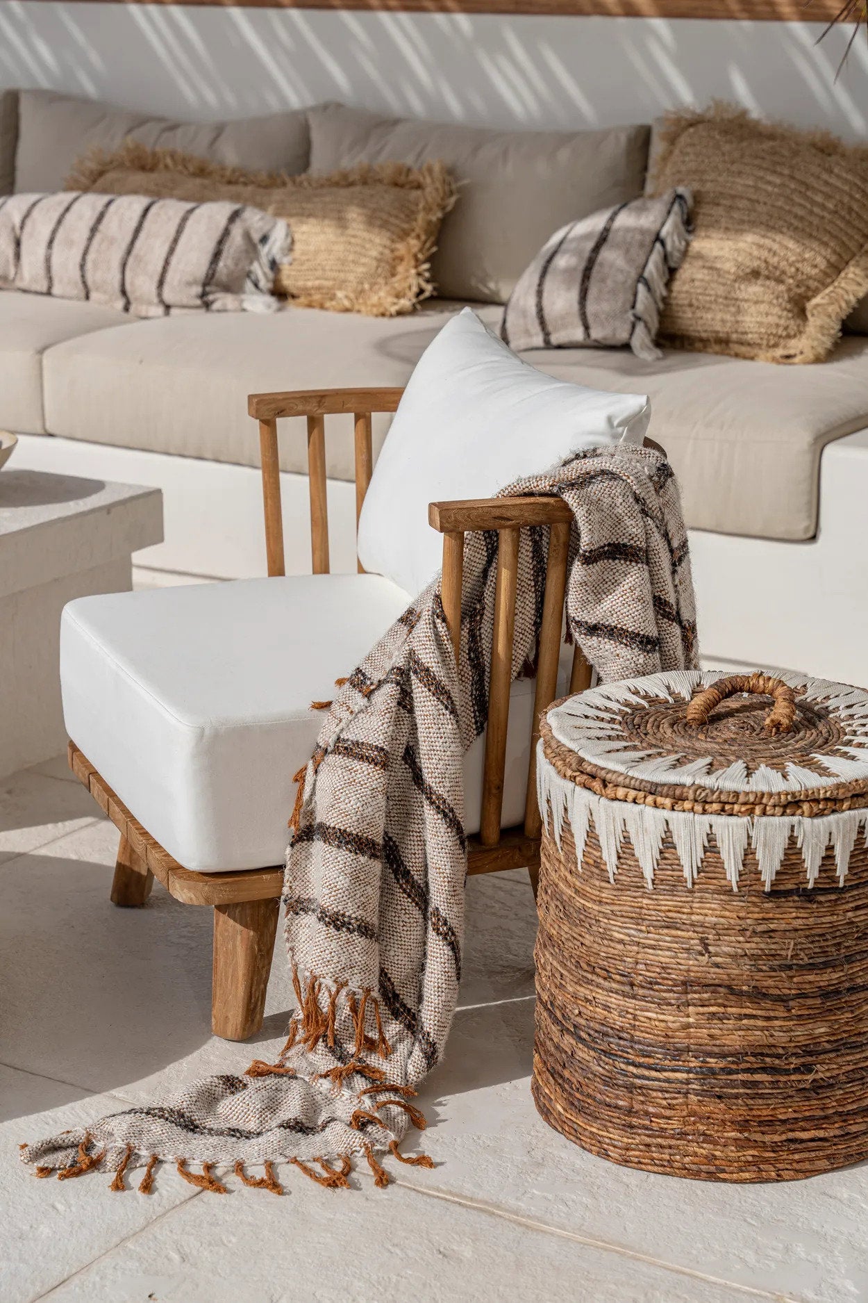 Beeld Priemmone Teak Naturel - Afbeelding 3