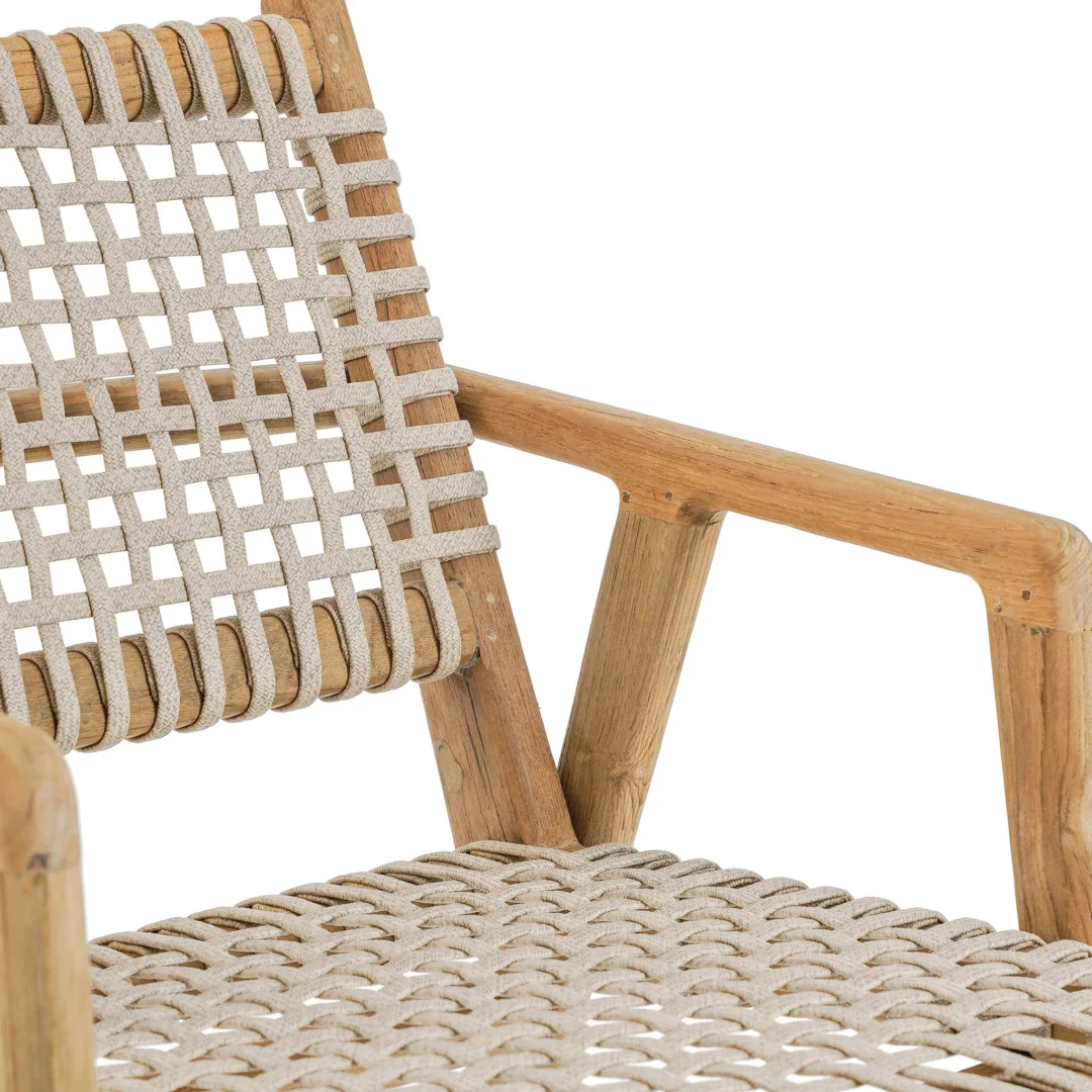 Eetkamerstoel Knysna Teak Naturel - Afbeelding 4