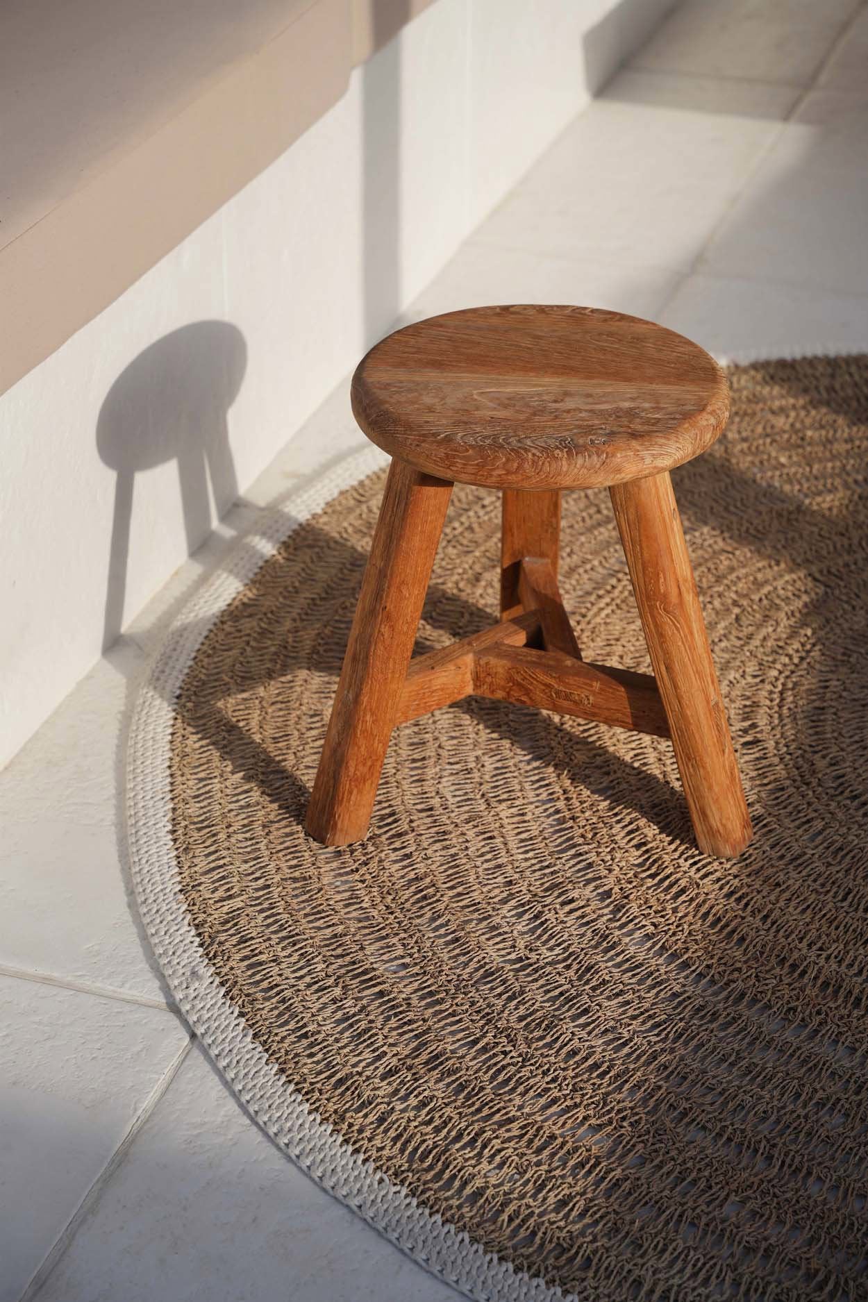 Kruk Lunnos Teak Naturel - Afbeelding 2