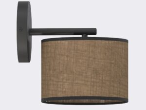 Wandlamp Zauntand Bruin Ø20 cm