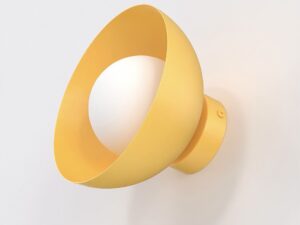 Wandlamp Mausella Oranje Ø10 cm