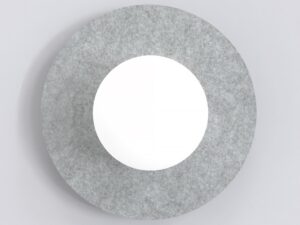 Wandlamp Haalvone Grijs
