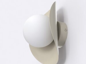 Wandlamp Calond Wit Ø10 cm