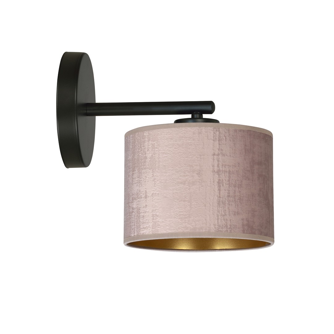 Wandlamp Seensura Zwart Ø20 cm