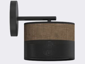 Wandlamp Kaarner Zwart Ø20 cm