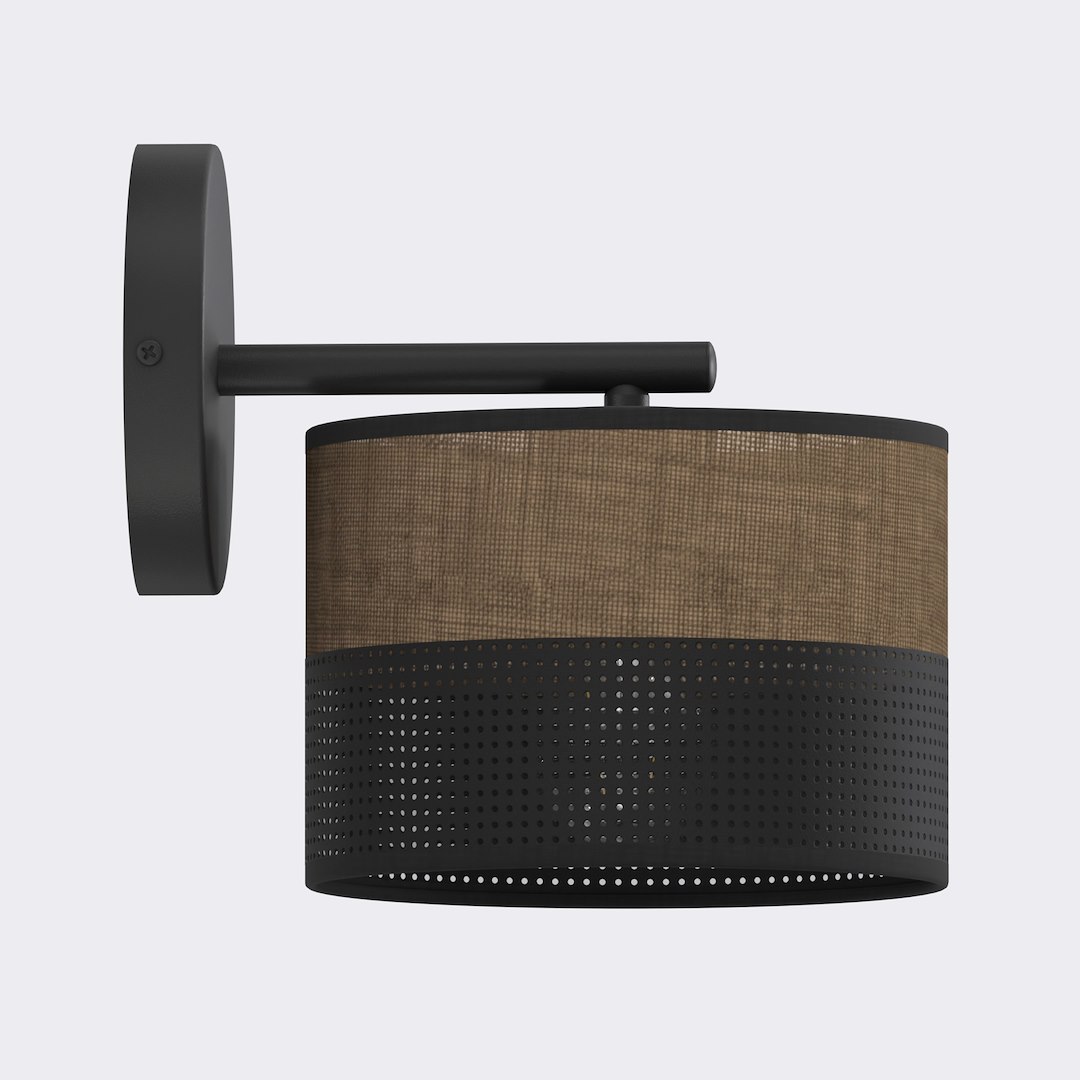 Wandlamp Kaarner Zwart Ø20 cm