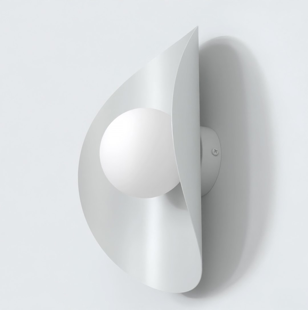 Wandlamp Diltoro Grijs Ø10 cm
