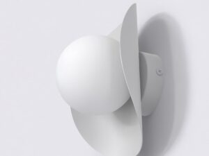 Wandlamp Zaannero Grijs Ø10 cm
