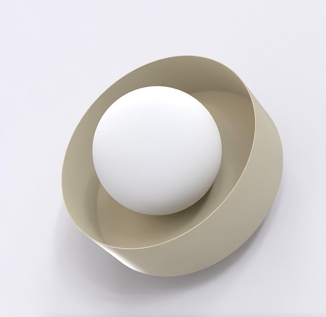 Wandlamp Skuvand Wit Ø10 cm