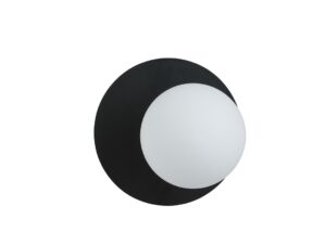 Wandlamp Peskis Zwart Ø15 cm