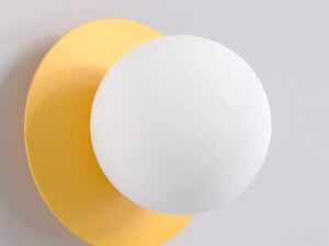 Wandlamp Damme Oranje Ø10 cm